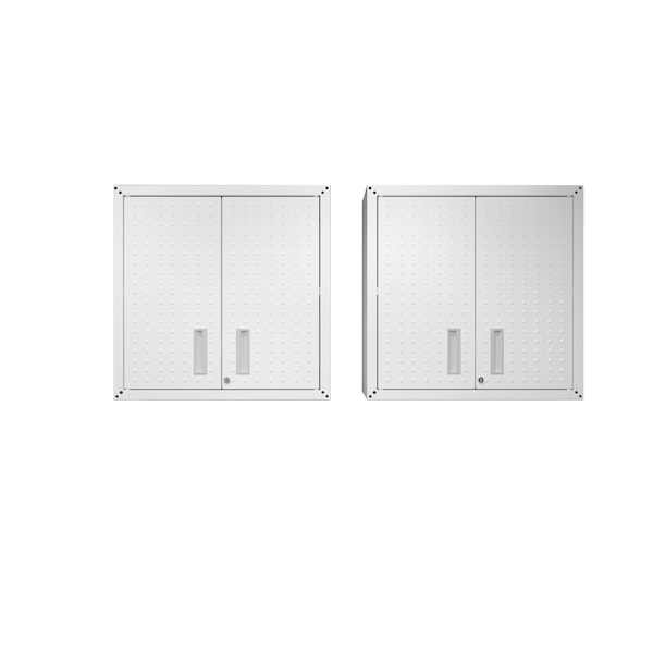 Manhattan Comfort Fortress Floating Garage Cabinet, PK2 2-5GMC-WH - main